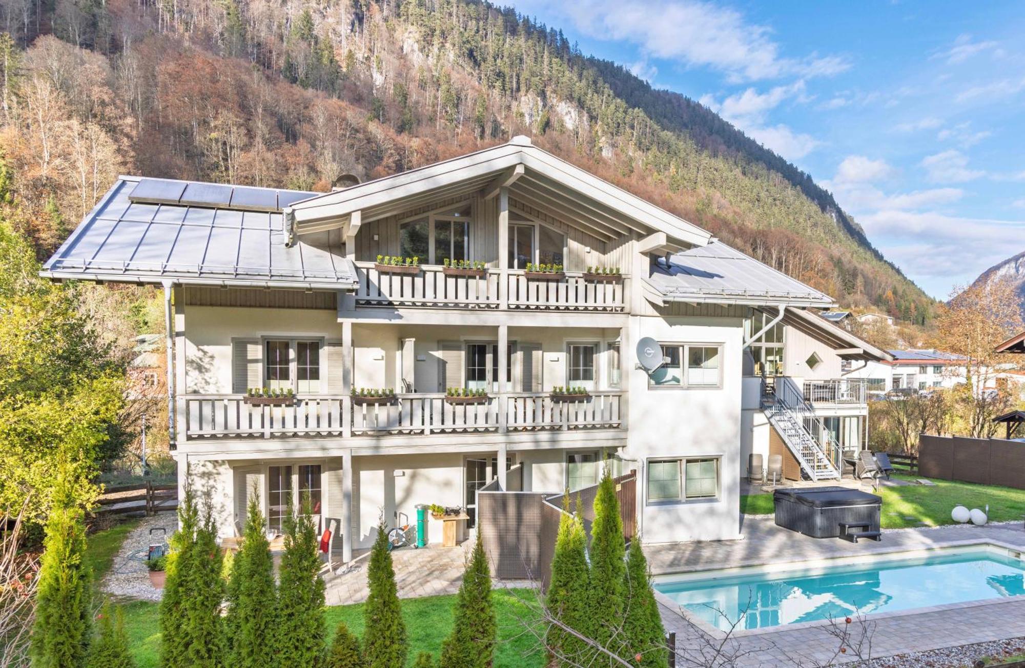 Ferienparadies Alpenglühn Berchtesgaden Exterior foto