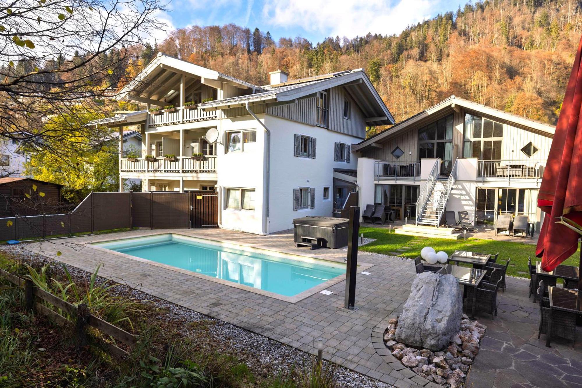 Ferienparadies Alpenglühn Berchtesgaden Exterior foto